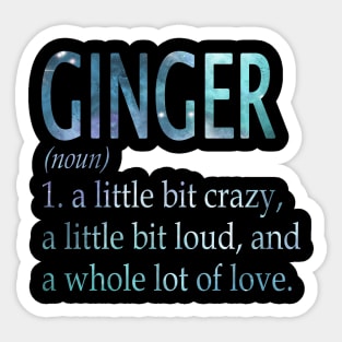 Ginger Sticker